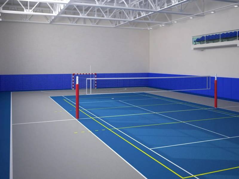 Линолеум спортивный grabo-rus GraboFlex GymFit 60 Дизайн - GRAY 601290